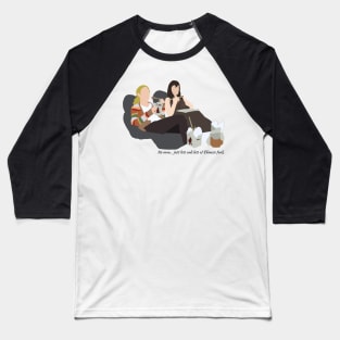 Rory and Paris eat Chinese food Baseball T-Shirt